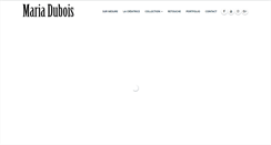 Desktop Screenshot of mariadubois.com