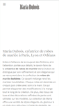 Mobile Screenshot of mariadubois.com